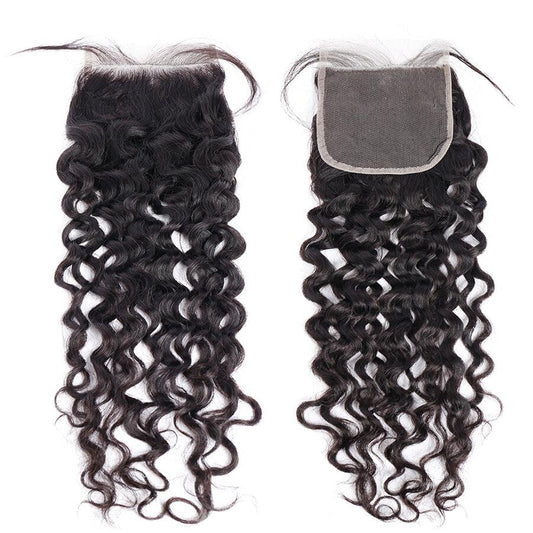 Raw Cambodian High Tide Waves Lace Closure